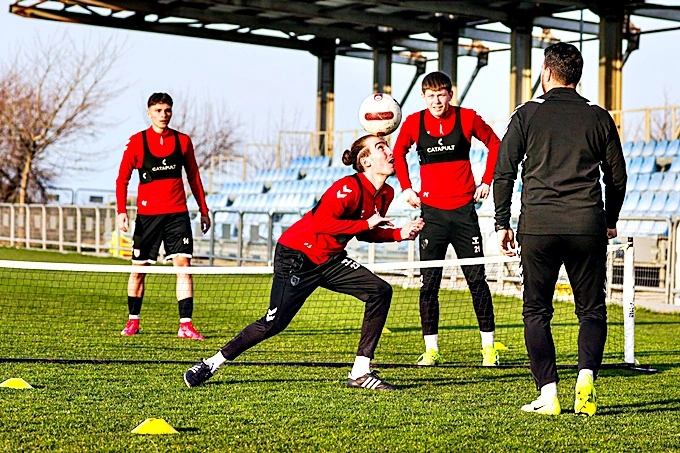 Samsunspor U19 Takımı Bodrum FK Maçı Hazırlıklarına Başladı - Resim 7