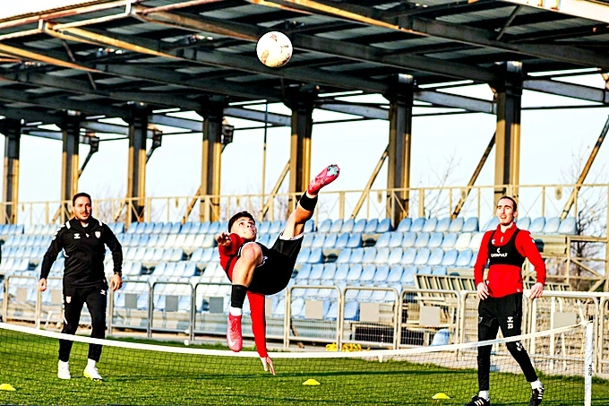 Samsunspor U19 Takımı Bodrum FK Maçı Hazırlıklarına Başladı - Resim 13
