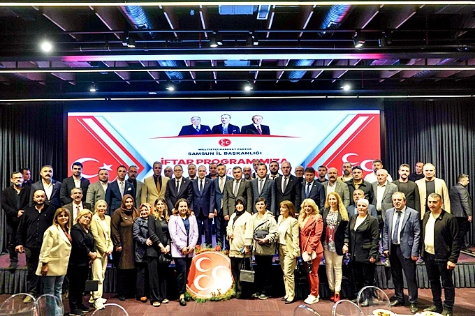 MHP Samsun İl Başkanlığı’ndan geniş katılımlı iftar programı - Resim 10