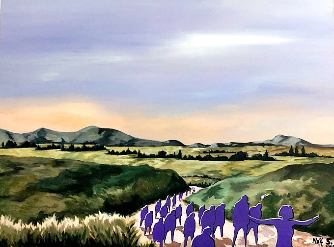 10 sanatçının eserleri Trump Art Gallery’de - Resim 7