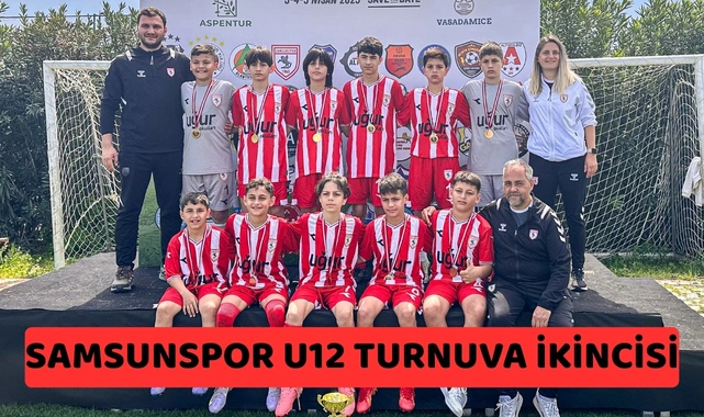 Samsunspor U12 turnuvada ikinci oldu - Resim 1