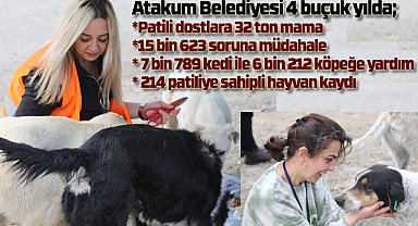 Atakum Belediyesi 4 buçuk yılda sokak hayvanları için ne yaptı!