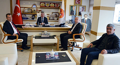 TCDD Sivas 4. Bölge Müdürü Arı’dan Havza Belediyesi'ne Ziyaret