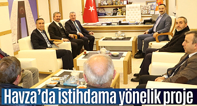 Havza’da istihdama yönelik önemli proje