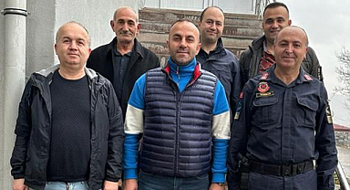 Havza Muhtarı Derneği'nden Jandarma Uzman Çavuş Günü Ziyareti