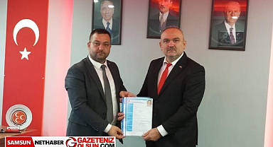 Mustafa Öztürk MHP'ye İlkadım Meclis Üyesi Başvurusu Yaptı