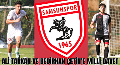 Ali Tarkan ve Bedirhan Çetin'e milli davet