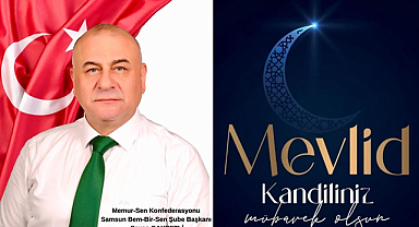 Başkan Savaş Gayretli'den Mevlid Kandili Mesajı
