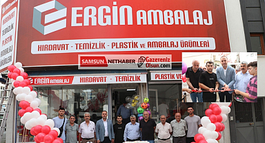 Ergin Ambalaj Havza'da hizmete açıldı
