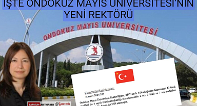 Ondokuz Mayıs Üniversitesi'nin yeni rektörü Prof. Dr. Fatma Aydın oldu! Fatma Aydın kimdir?