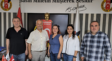 Psikolojik danışmanlardan 19 Mayıs Gazeteciler Cemiyeti'ne ziyaret