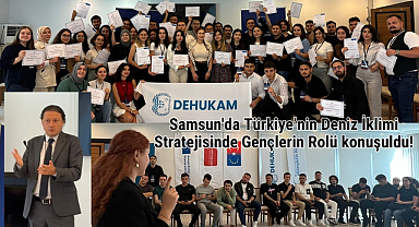 Samsun'da Türkiye'nin Deniz İklimi Stratejisinde Gençlerin Rolü konuşuldu!