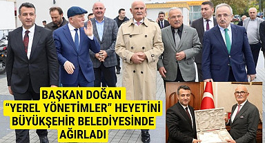 Başkan Doğan Büyükşehir Belediye Başkanları'nı Samsun'da ağırladı