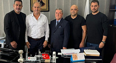 Samsunspor'dan Hasan Özbulut'a hayırlı olsun ziyareti