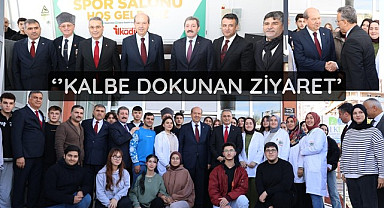 KKTC Cumhurbaşkanı Ersin Tatar’dan Mete Adanır Spor Salonu’na anlamlı ziyaret