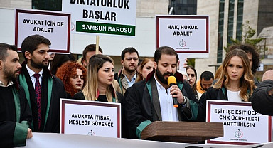 Samsun Haber Avukatlar CMK ücret tarifesinin AAÜTYE ile eşitlenmesini istiyor!