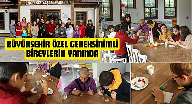 Engelsiz Yaşam Parkı’nda özel çocuklar unutulmaz bir gün yaşadı