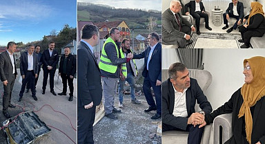 MHP Samsun'dan Kıbrıs Gazisi Baki Bolat'ın Ailesine Vefa Ziyareti