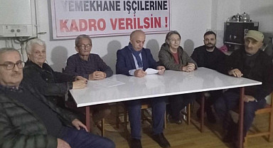 Samsun'da yemekhane işçileri kadro istiyor!