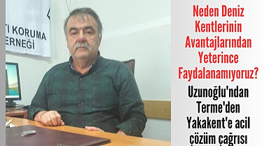 Başkan Uzunoğlu'ndan Terme'den Yakakent'e acil çözüm çağrısı