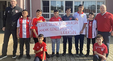Manisa Urganlı İmam Hatip Ortaokulu'ndan Samsunspor'a Sevgi ve Destek