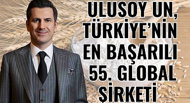 Ulusoy Un Türkiye'nin en başarılı 55. global şirketi