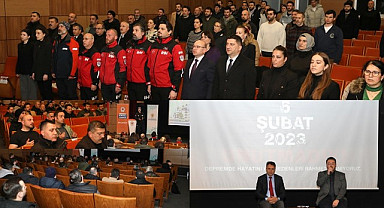 Büyükşehir Belediyesi Gönüllü Arama Kurtarma Ekibinden 6 Şubat Anma Programı