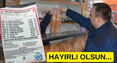 Samsun'da ekmek ne kadar? Samsun ekmek fiyatı ne kadar?