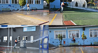 Samsun'da okullar ikinci yarıya hazır