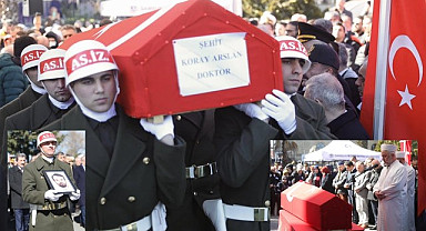 Samsun Haber - Şehit doktor Koray Arslan son yolculuğuna uğurlandı