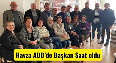 Ali Saat Havza Atatürkçü Düşünce Derneği'nin başkanı oldu