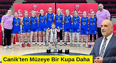Canik Belediyespor Kulübü U14 Kız Basketbol Takımı Türkiye ikincisi oldu