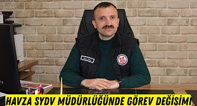 Samsun'da Havza SYDV Müdürlüğünde Okan Ünal atandı