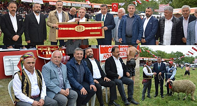 Havza'da Yahya Ayan üçüncü kez güreş ağası oldu