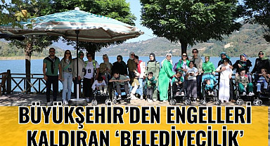 SAMSUN'DA BÜYÜKŞEHİR’DEN ENGELLERİ KALDIRAN BELEDİYECİLİK
