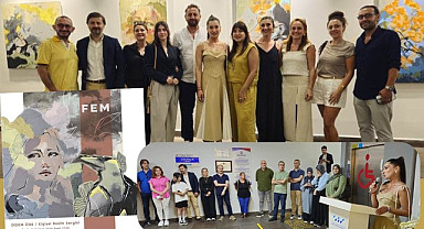 Didem Öge’nin İlk Kişisel Resim Sergisi FEM Açıldı