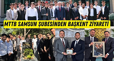 Milli Türk Talebe Birliği Samsun Şubesinden Başkent Ziyareti