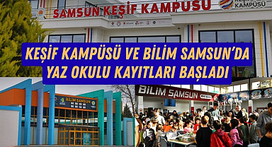 Samsun'da yaz okulu kayıtları başladı! Çocuklar çok yönlü gelişecek