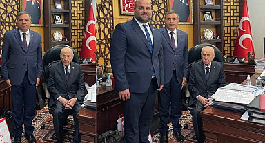 Samsun MHP heyetinden Bahçeli'ye ziyaret