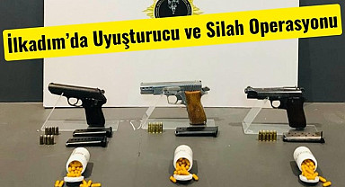 Samsun'da Uyuşturucu ve Silah Operasyonu