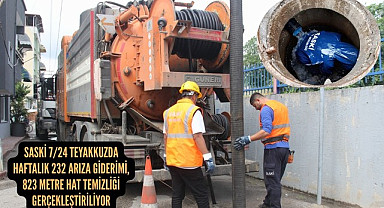 SASKİ hızlı ve kalıcı çözümler üretmeye devam ediyor
