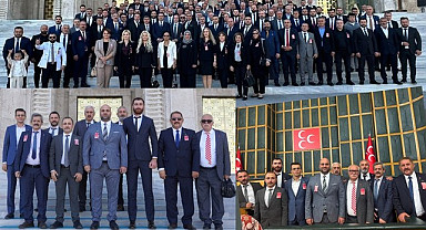 MHP Havza Teşkilatı MHP TBMM Gurup Toplantısına Katıldı