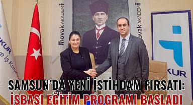 Samsun'da İŞKUR ve Novak Triko arasında iş garantili eğitim programı 
