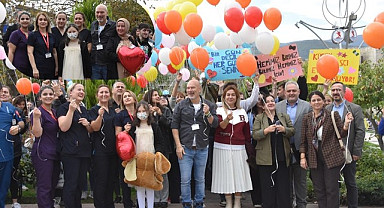 Samsun'da lösemiyi yenen Kübranur’un mutluluğu gökyüzüne taşındı