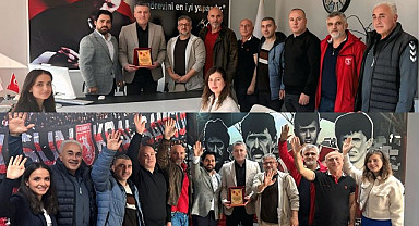 Samsun Yabancılar Pazarı'ndan Başkan Ergin Zorlu'ya ziyaret