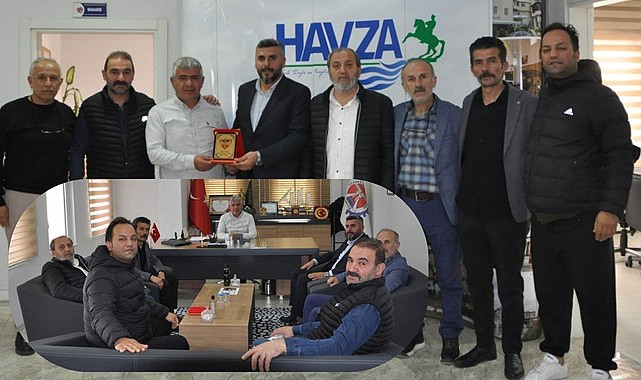 Havza Belediyespor Yönetiminden Havza TSO Başkanı Acar Ziyaret