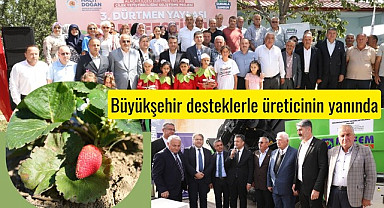 SAMSUN BÜYÜKŞEHİR BELEDİYESİ DESTEKLİYOR KIRSAL KALKINMA GÜÇLENİYOR
