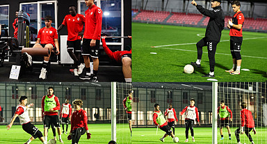 Samsunspor U19 antrenman yaptı