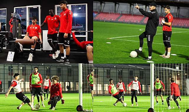 Samsunspor U19 antrenman yaptı