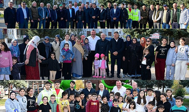 Terme Elmalık Mahallesi'nde halk buluşması